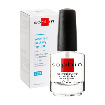 Суперсушка закріплювач лаку Super Fast Quick Dru Top Coat, 12 мл