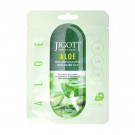 Тканинна маска для обличчя Jigott Aloe Real Ampoule з екстрактом алое вера, 27 мл