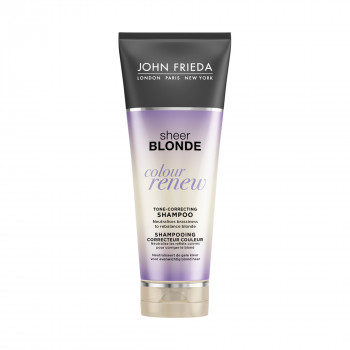 Шампунь для освітленого волосся John Frieda Sheer Blonde Color Renew Shampoo для відновлення та підтримки відтінку, 250 мл