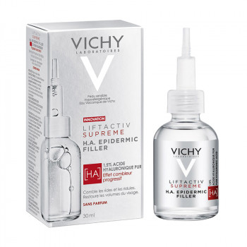 Антивікова сироватка Vichy Liftactiv Supreme H.A. Epidermic Filler для зменшення зморщок і відновлення пружності шкіри, 30 мл