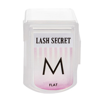 Бігуді для ламінування вій Lash Secret з насічками, розмір M Flat, 1 пара