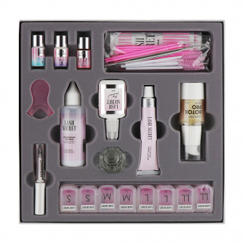 Premium-набір для ламінування вій Lash Secret (суміші в баночках)