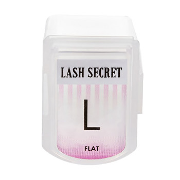 Бігуді для ламінування вій Lash Secret з насічками, розмір L Flat, 1 пара