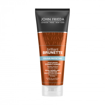 Зволожувальний кондиціонер John Frieda Brilliant Brunette Colour Vibrancy Conditioner для захисту кольору темного волосся, 250 мл