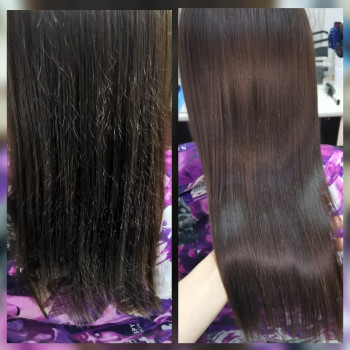 Полировка волос
                    Жіночий перукар Анастасия Харків