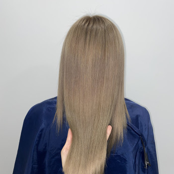 Колір волосся шатен горіховий, фото - Перукар Наталья Вовк