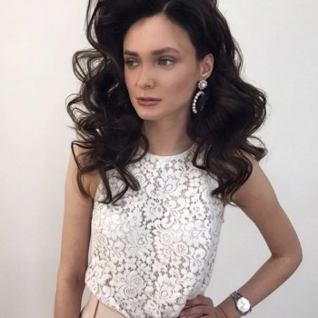 Укладка волос на длинные волосы прикорневой объем, фото - Парикмахер Наталья Вовк