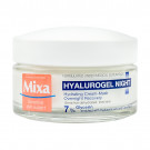 Нічний крем-маска для обличчя Mixa Hyalurogel Night Cream-Mask Hydration для сухої та дуже сухої шкіри, з гіалуроновою кислотою та гліцерином, 50 мл