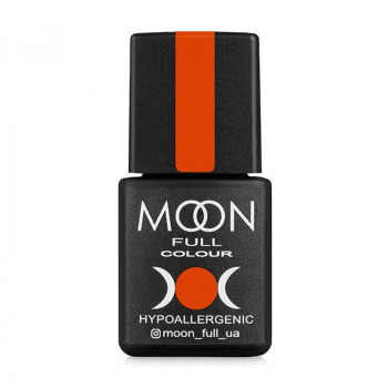 Гель-лак для нігтів Moon Full Summer UV/LED, 615 морквяно-шафрановий, 8 мл