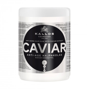 Маска для волосся Kallos Cosmetics Caviar Hair Mask з екстрактом чорної ікри, 1 л