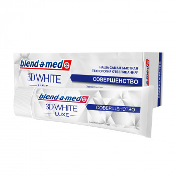 Зубна паста Blend-a-med 3D White Luxe Perfection, Досконалість, 75 мл