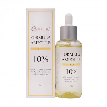 Антиоксидантна сироватка для обличчя Esthetic House Formula Ampoule Vita C 10% з вітаміном С, 80 мл