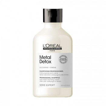 Шампунь для волосся L'Oreal Professionnel Serie Expert Metal Detox Shampoo після фарбування та освітлення, 300 мл