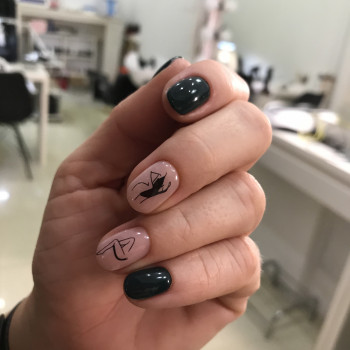 Маникюр + покрытие гель лаком
                    Майстер манікюру Вероника Київ