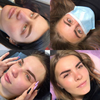 Перманентний макіяж брів / Пудрове напилення
                    Мастер перманентного макияжа Алина Киев