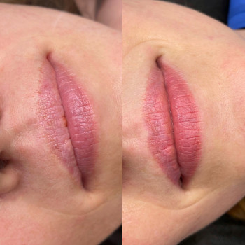 Перманентный макияж губ / Акварельные губы / Помадные губы / Татуаж
                    Мастер перманентного макияжа Алина Киев