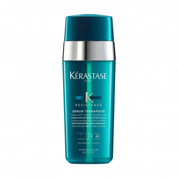 Подвійна відновлювальна сироватка Kerastase Resistance Therapist Serum для надзвичайно пошкодженого волосся по всій довжині та для кінчиків волосся, 30 мл