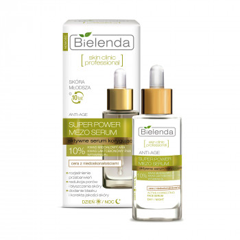 Сироватка для обличчя Bielenda Skin Clinic Professional корегувальна, з мигдальною та лактобіоновою кислотами, 30 мл