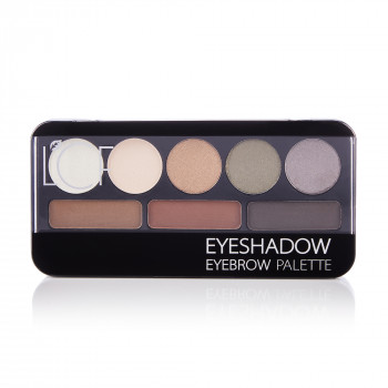 Набір тіней для очей та брів LCF Pallete Eyeshadow Eyebrow Тон 7, 7.5 г
