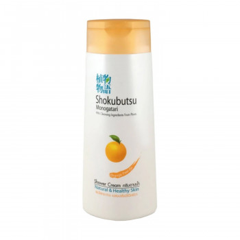 Крем-гель для душу Shokubutsu Monogatari Orange Peel Oil  з апельсиновою олією, 200 мл