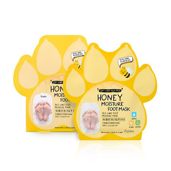 Зволожувальна маска для ніг esfolio Honey Moisture Foot Mask з екстрактом меда, 20 мл
