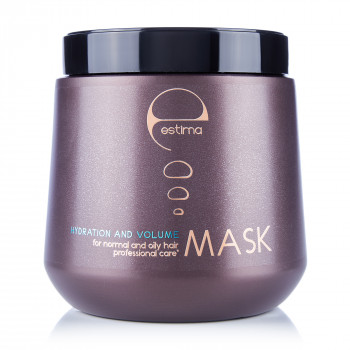 Маска Estima Hydration and Volume Mask Глибоке зволоження та об'єм, для нормального та жирного волосся, 1 л