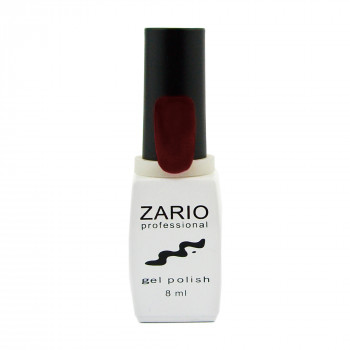 Гель-лак для нігтів Zario Professional Gel Polish 323 Винний, 8 мл