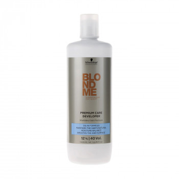 Бальзам-окислювач Schwarzkopf Professional Blondme Premium Developer 12% для м'якого знебарвлення волосся, 1 л