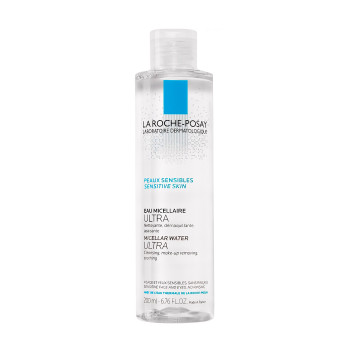 Міцелярна вода La Roche-Posay Toleriane Micellar Water Ultra Sensitive Skin для чутливої шкіри обличчя, 200 мл