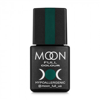 Гель-лак для нігтів Moon Full Color Hypoallergenic Gel Polish 185 яскраво-зелений, 8 мл