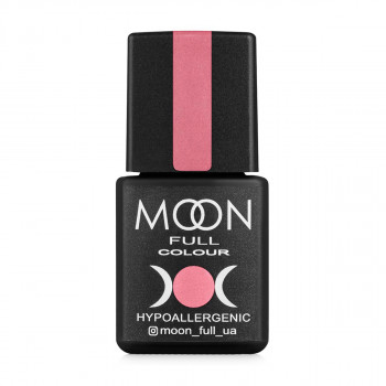 Гель-лак Moon Full Сolor Hypoallergenic Winter 2021 Gel Рolish 637 рожева орхідея, 8 мл