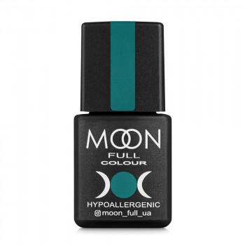Гель-лак для нігтів Moon Full Color Hypoallergenic Gel Polish 216 опівнічно-зелений, 8 мл