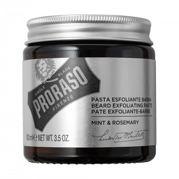 Скраб для бороди і обличчя Proraso Beard Exfoliating Paste Mint & Rosemary, 100 мл