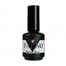 База каучукова камуфлювальна для гель-лаку Fayno Rubber Base 01 приглушений бежево-рожевий, напівпрозорий, 15 мл