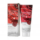 Пінка для вмивання 3W Clinic Rose Water Cleansing Foam з трояндовою водою, 100 мл