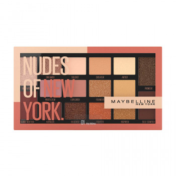 Палетка тіней для повік Maybelline New York Nudes of New York, 18 г