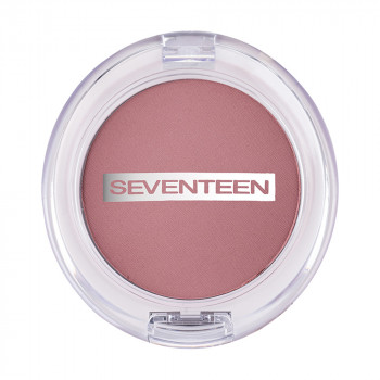 Компактні рум'яна для обличчя Seventeen Natural Matte Silky Blusher 15 Rosy Blush, 5 г