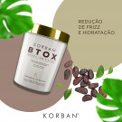 KORBAN Btox Brazilian Cacau - Ботокс для волос 100 мл