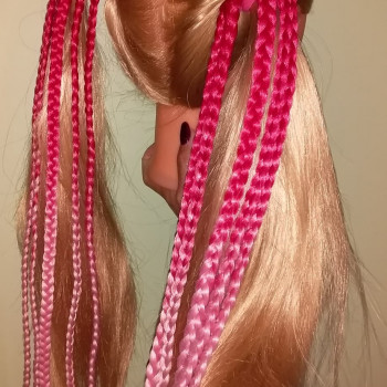 Съемные косы, Афрорезинки, Хвост на резинке
                    Салон красоты Beauty Home Харьков