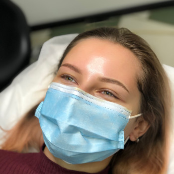 Пудровый татуаж бровей