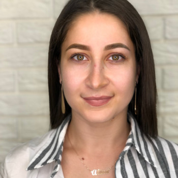 Теневой татуаж бровей