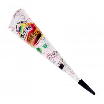 Хна індійська для розпису тіла Golecha в конусі, біла, 25 г