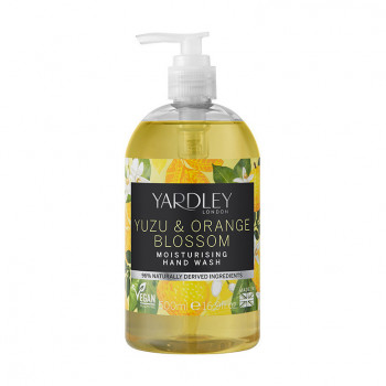 Засіб для миття рук Yardley Yuzu & Orange Blossom Moisturising Hand Wash, 500 мл