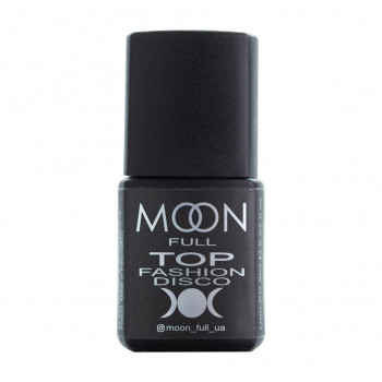 Топ для гель-лаку Moon Full Top Fashion Disco без липкого шару, 8 мл