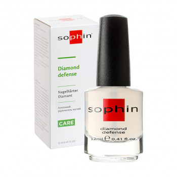 Засіб для зміцнення нігтів Sophin Diamond Defense Care діамантовий захист, 12 мл