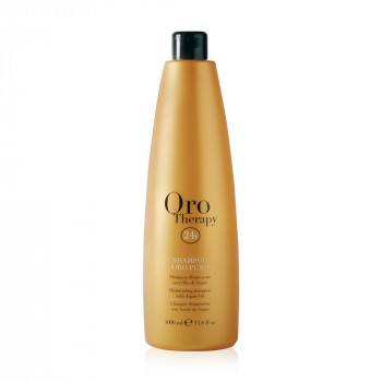 Зволожувальний шампунь з золотом Fanola Oro Therapy Shampoo Oro Puro, 1 л
