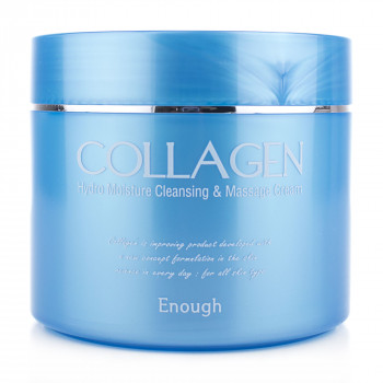 Зволожувальний масажний крем для тіла Enough Collagen Hydro Moisture Cleansing Massage Cream з колагеном, 300 мл