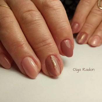 Викладений французький, акваріум
                    Мастер маникюра Ольга Ровно