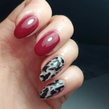 Викладений французький, акваріум
                    Мастер маникюра Ольга Ровно