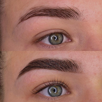 Окрашивание краской До-После